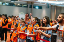 ‎طلاب يافا الأربعة المشاركون في بطولة الروبوتات العالمية يعودون إلى البلاد مرفوعي الرأس 